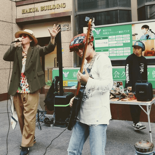 🎸千住宿ホコ天ライブ GW特別開催！🤹