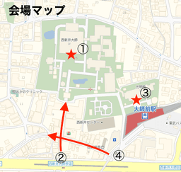 西新井大師阿波おどり 会場図-small-photo1