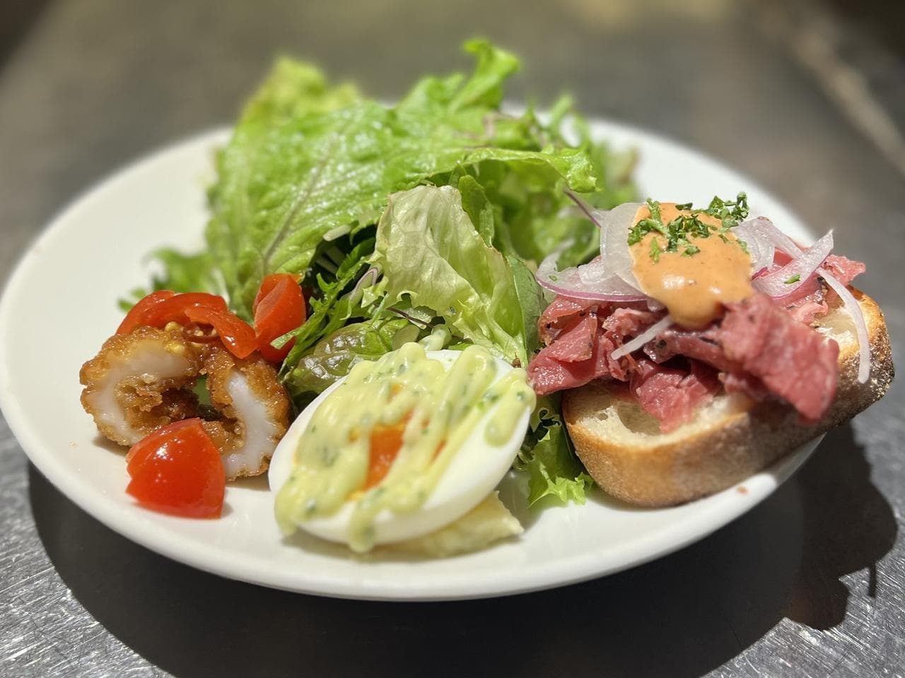 気軽に本格フレンチが楽しめる土日限定ランチメニュー！-photo3